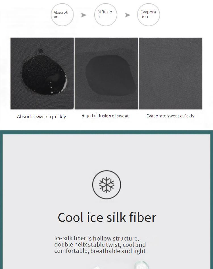 Masque de cyclisme d'été pour hommes, en soie glacée, avec protection solaire, respirant, magique, triangulaire, pour le sport et l'extérieur_voghion.com