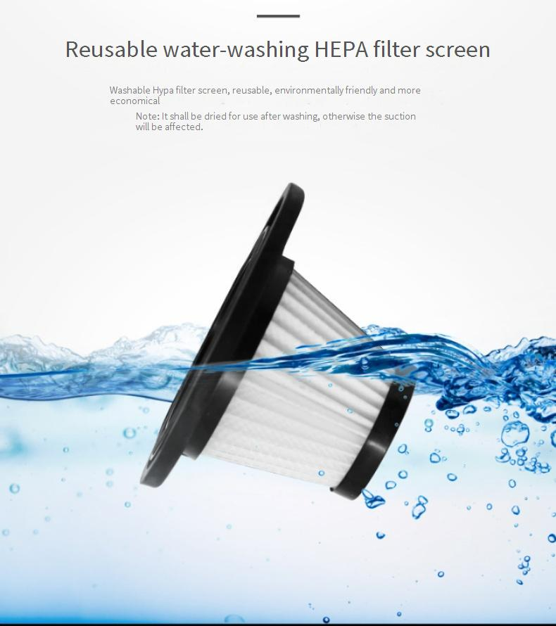 Powerful Cordless Handheld Vacuum Cleaner For Home & Car, Wet/Dry Cleaning, USB/US/UK/EU Charging Options, 6000PA Suction, 7.4V Rechargeable_voghion.com