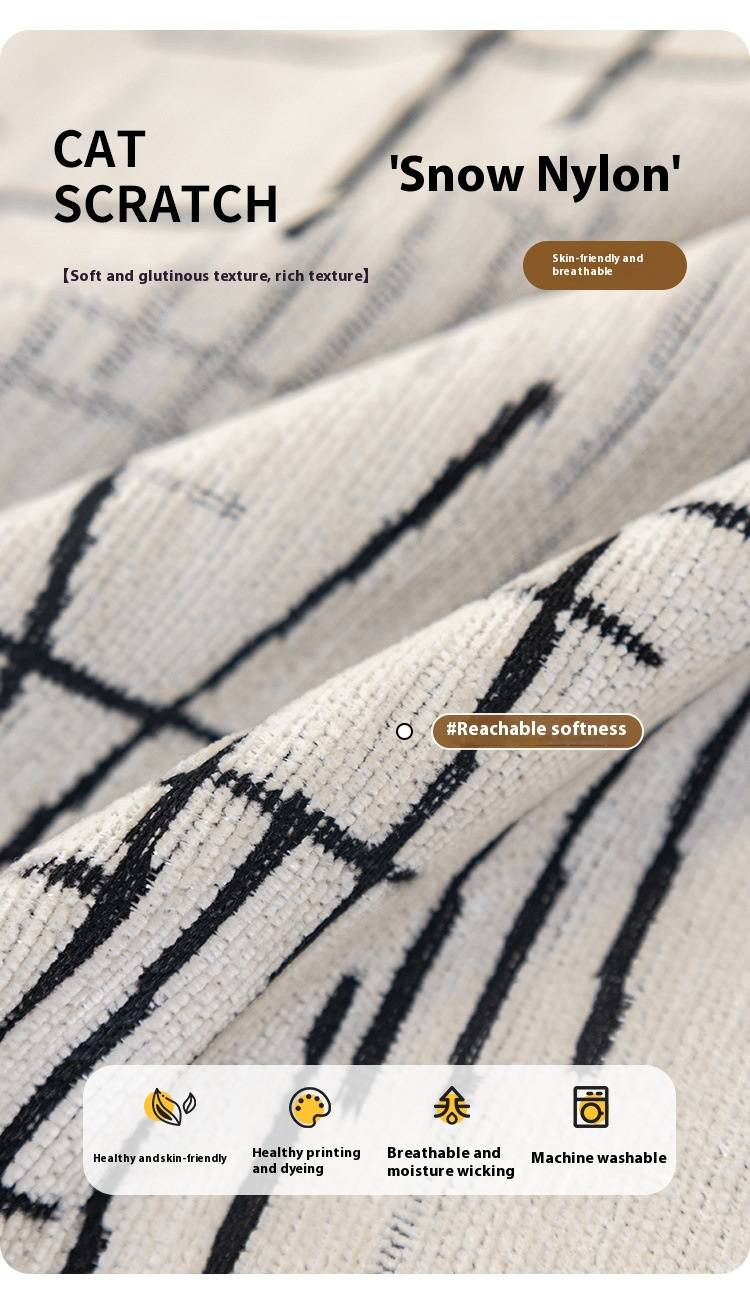 Nordischer minimalistischer Chenille-Sofabezug – gestreiftes Design, vollständiger Schutz für Anbausofas, benutzerdefinierte Größen (180–420 cm), mehrere Farben_voghion.com