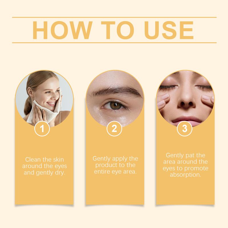EELHOE Vitamin C Brightening Firming Cream Bar Reduces Fine Lines Bags, Improves Eye Temperature And Nourishes The Eyes_voghion.com