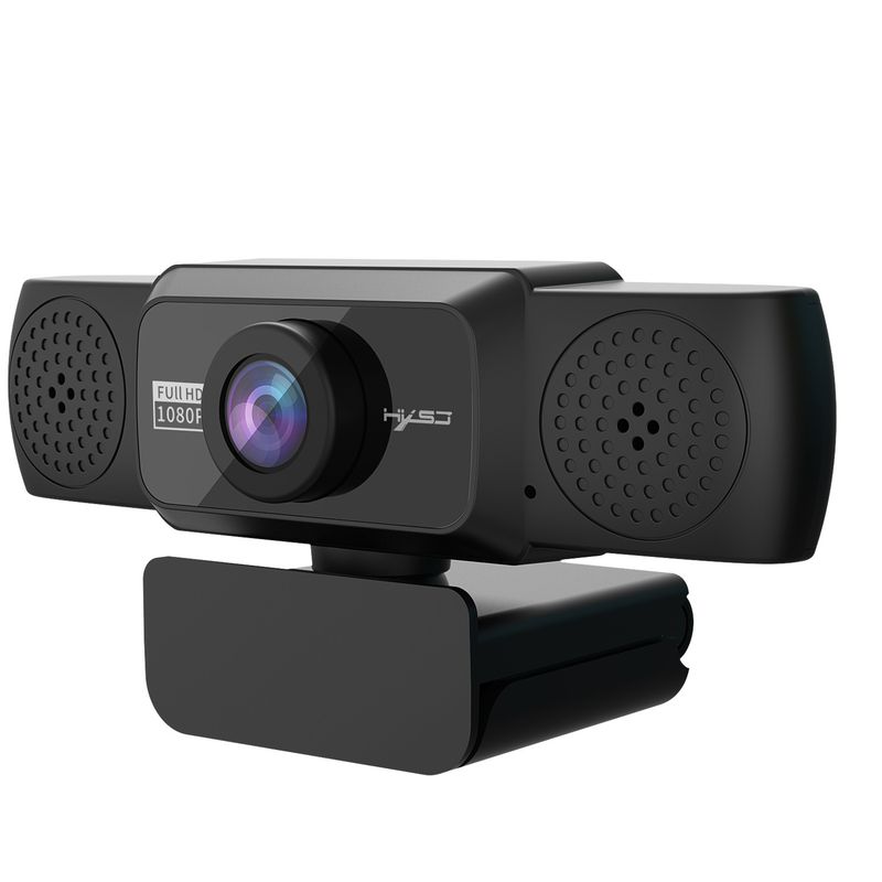 Nueva computadora S5 de alta definición 1080P con cámara de conferencia giratoria de 360 grados para transmisión en vivo de cursos en línea_voghion.com