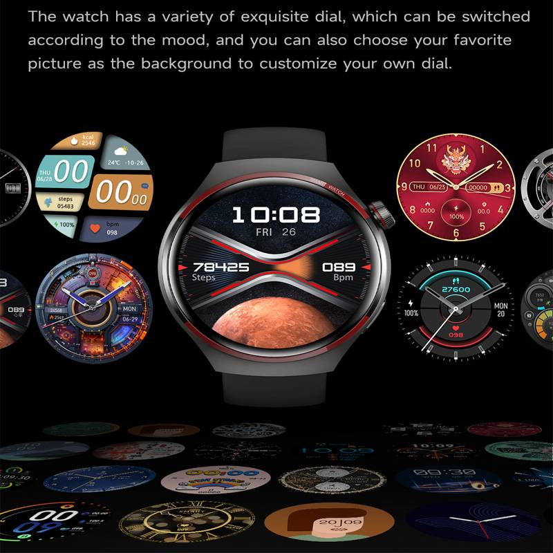 Smart Watch, Answer/Make Calls,1.53" Fitness Watch For Men Women With 100+ Sport Modes IP67 Waterproof, Heart Rate Blood Oxygen Sleep Monitor_voghion.com