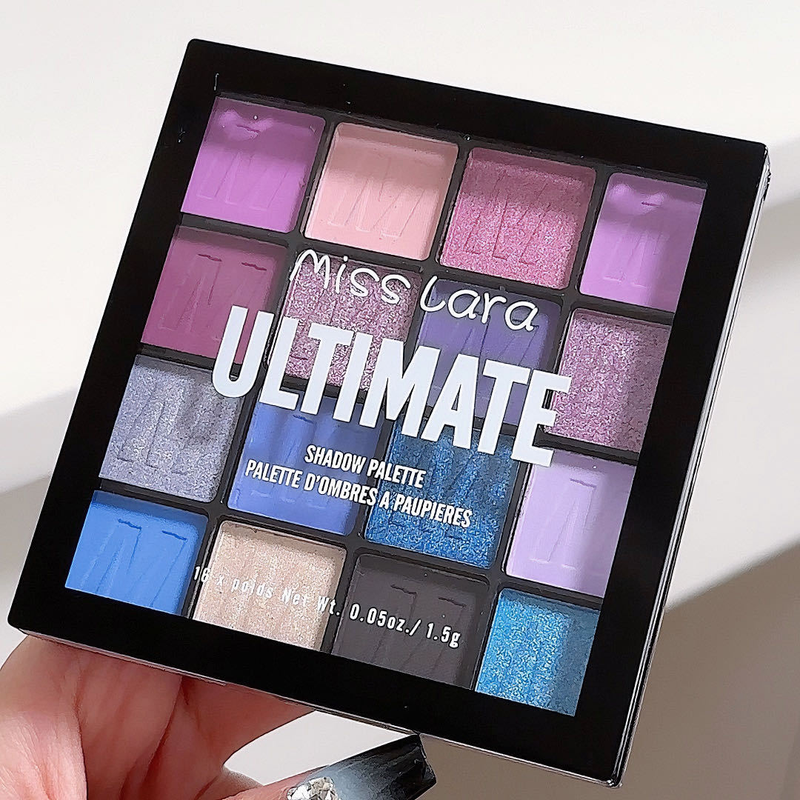 Paleta de sombras de ojos multicolores deslumbrantes para principiantes con 6 colores de sombras de ojos mate perladas_voghion.com