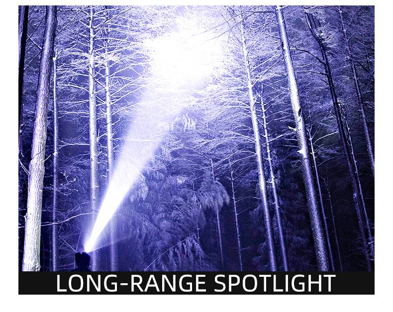 Camping Mountaineering Emergency Light,Charging Outdoor Night Fishing Light,Induction Stretch Zoom Warning Light,Strong_voghion.com
