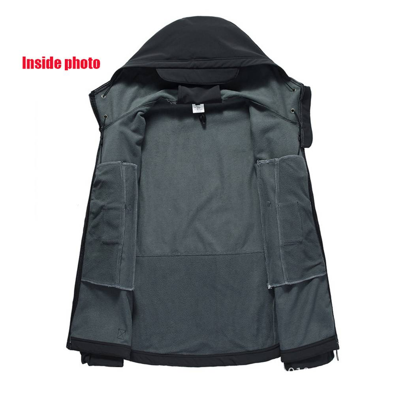 Factory Stock Outdoor Punching Suit Suit Men Winter Warm Padded Soft Shell Clothing Pants Windproof Ski Mountaineering Clothing_voghion.com