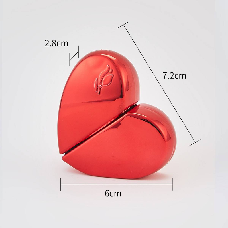 Perfume Accessories 25ML Love Electroplating UV Perfume Bottle Portable Cosmetic Glass Travel Bottle Moisturizing Spray Empty Bottle_voghion.com