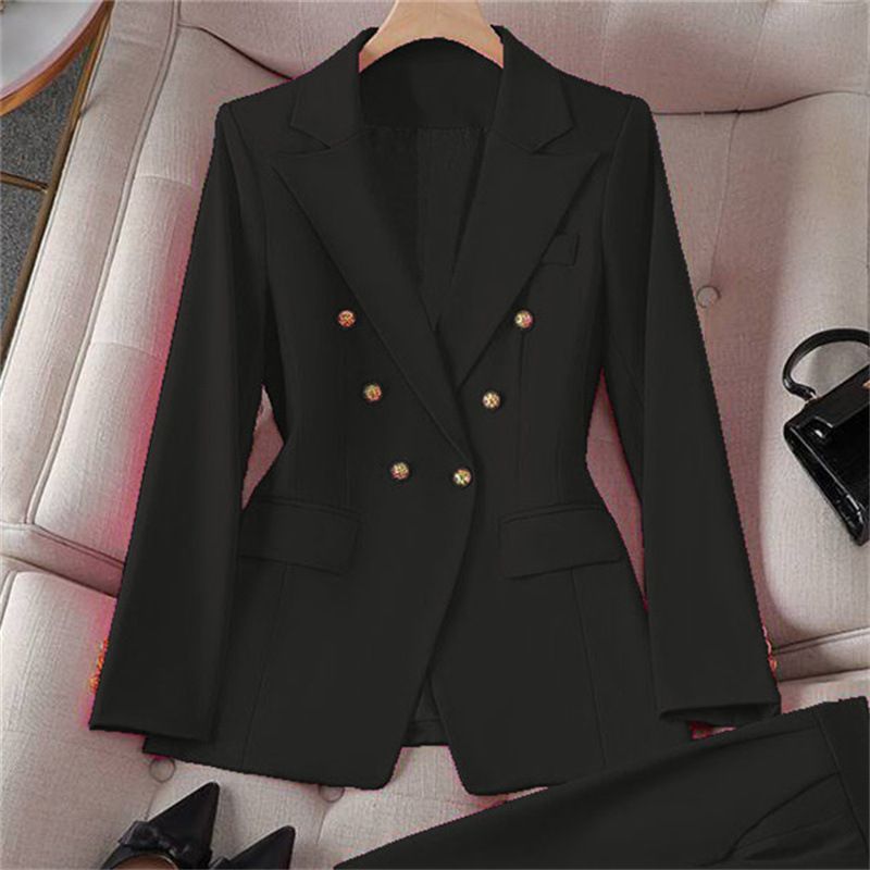 Women's Clothing Spring Red Suit Jacket Women's New Professional Temperament Commuter Small Fashion Suit Set_voghion.com