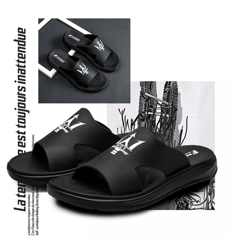 Nya sommartofflor Herr S Koreansk version av trenden Utomhuskläder Flip Flops Casual Strandskor Mode inomhus Cool_voghion.com