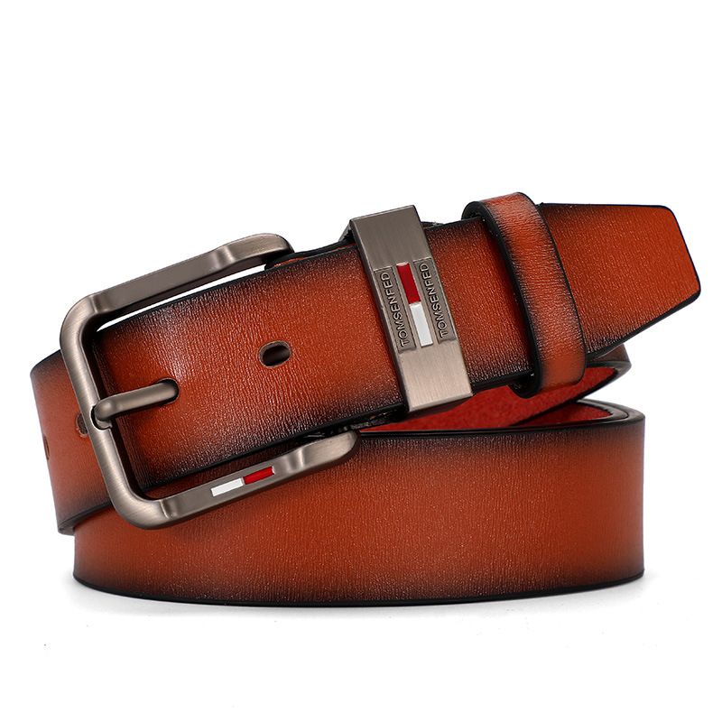 VOOTHOST Mode Neue Leder herren Gürtel Hohe Qualität Metall Legierung Pin Schnalle Erwachsene Marke Design Jeans Business Casual Gürtel f0198_voghion.com