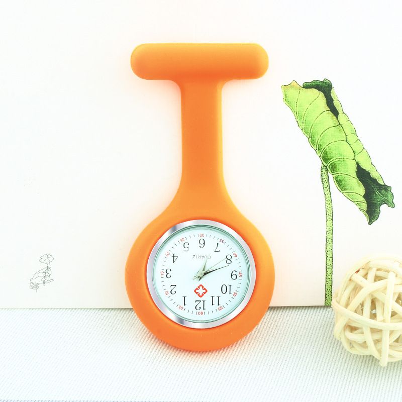 Watch Pendant Silicone Tape For Men And Women Nurses Watch Advertising Gift Watch Breast Watch_voghion.com