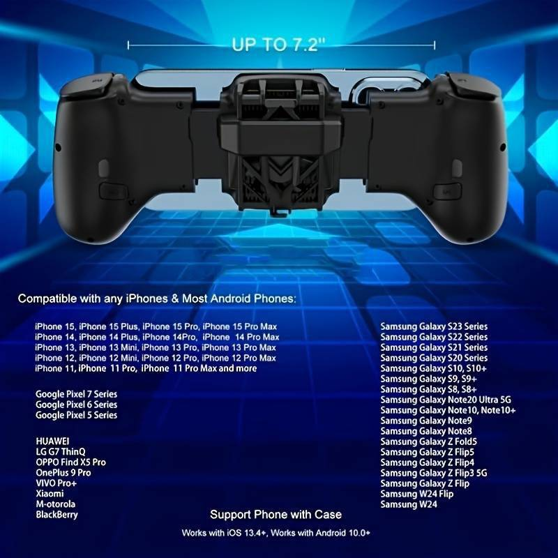Semiconductor gekillte drahtlose Spillkontroller, gëeegent fir SWITCH/PC/Android/iOS (native Modus)/HarmonyOS, TEC intelligent Killmëttel_voghion.com