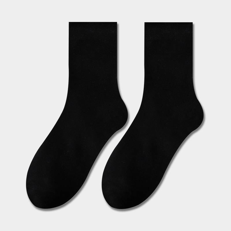 Meias masculinas Four Seasons Desodorante Meias femininas Meias de compressão de algodão de cano médio_voghion.com