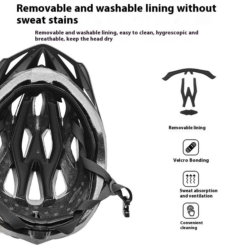 Rennradhelm fir Männer a Fraen - Verstellbaren a ventiléierte Vëloshelm mat liichtem Design fir Pendelen a Sport_voghion.com