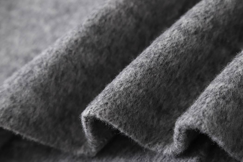 Women's Clothing Double-Faced Rabbit Wool Coat – Reversible Long Cardigan (2 Colors)_voghion.com