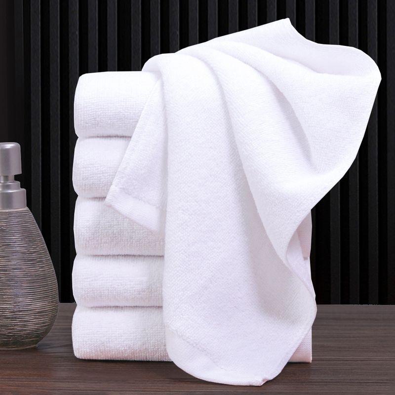 21-Count Cotton Spa Towels – Premium Hotel & Salon Washcloths (6x6 Inches) – Bulk Set (25g, 30g, 40g, 50g Options)_voghion.com