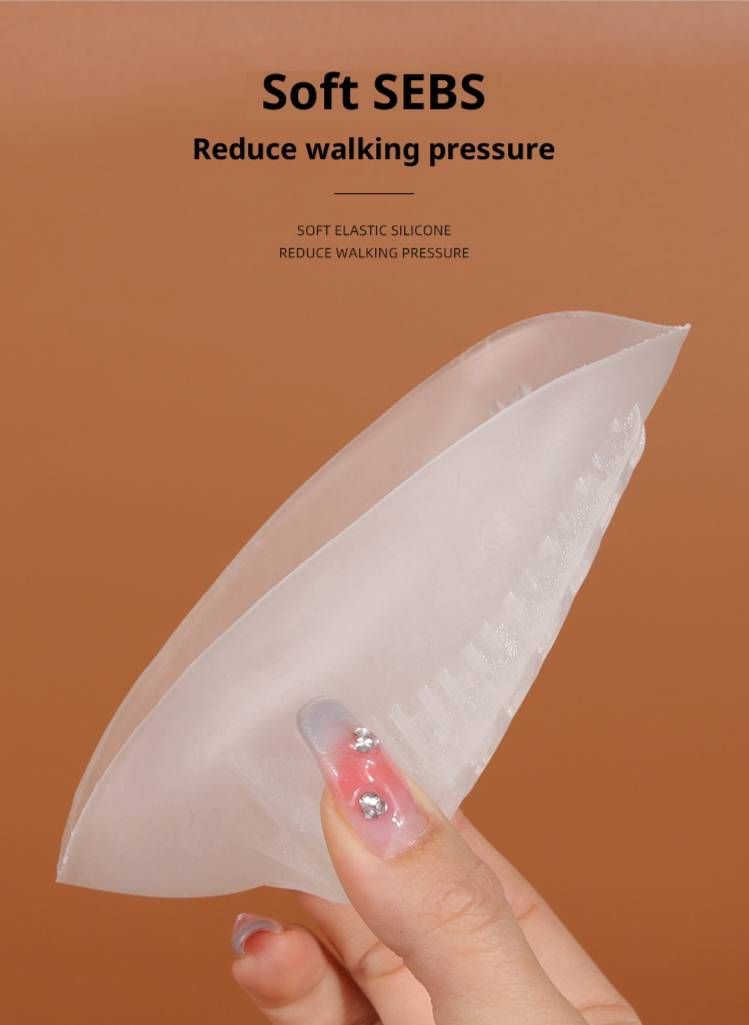 Cuscinetto universale per tallone a forma di U – Supporto in gel SEBS morbido per scarpe da ginnastica e stivali (unisex 35-44, assorbimento degli urti e sollevamento nascosto)_voghion.com