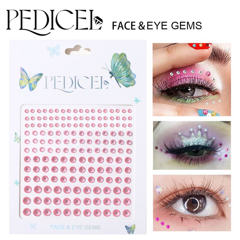 Helovinas Edm elektroninės muzikos festivalis Veido lipdukai Antakių lipdukai Deimantų derva Deimantų karnavalas Deimantiniai lipdukai Kaukės veido dekoravimas_voghion.com