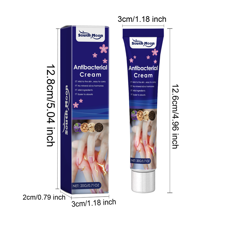 South Moon Zihua Di Ding Skin Antipruritus Tørr hud, kløe, rødhetslindrende fuktighetsgivende pleiekrem_voghion.com