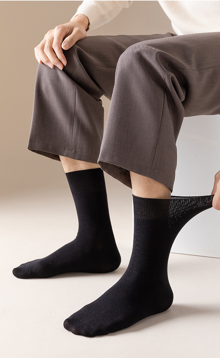 6 par komfortable, støttende diabetes-S for menn og kvinner. Fukttransporterende bomullsstoff. Ikke-bindende. Topp forretningsutstyr._voghion.com