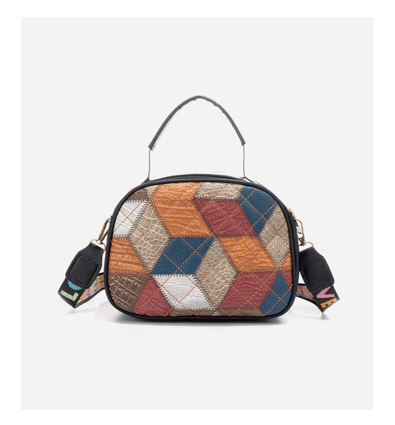 Vielseitige Cursor Handtasche Nähte Farbe Messenger Bag Modische Trend Schultertasche Ein Stück_voghion.com