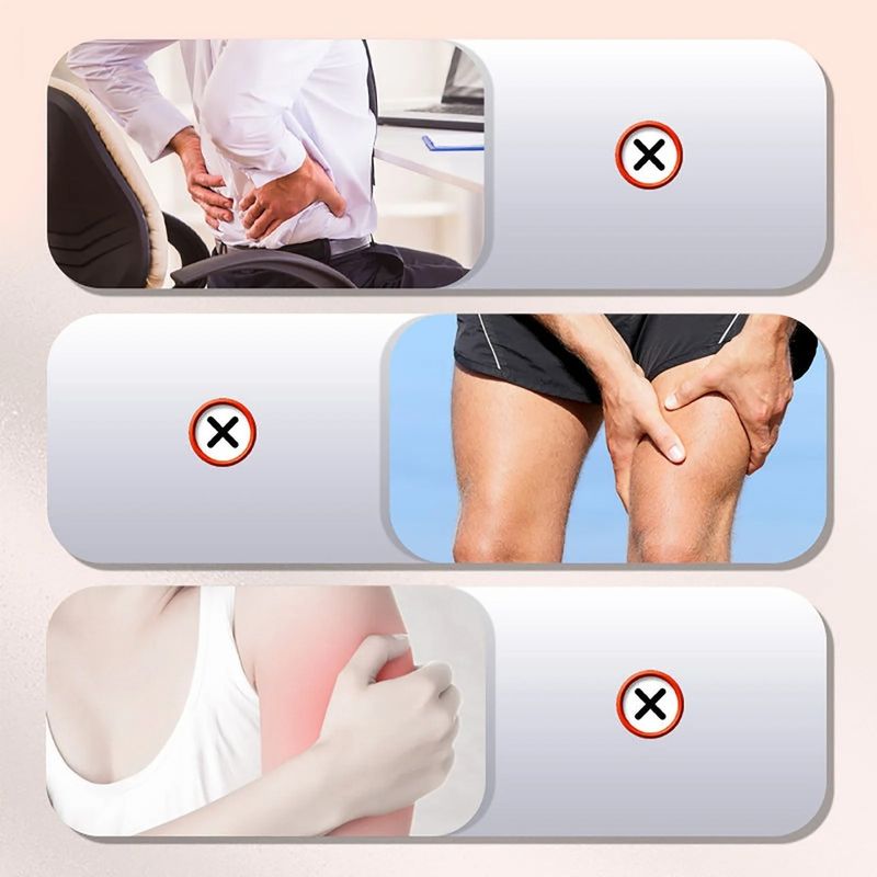 Anel de percussão portátil com carregamento USB, cinto de massagem, massagem vibratória na membrana do pescoço, massagem relaxante nos ombros_voghion.com