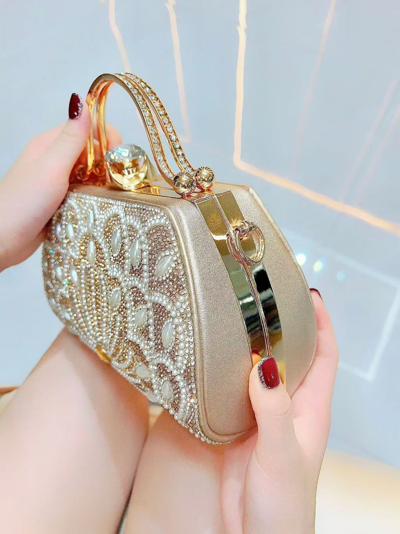 Ny handväska i strass för kvinnor, handväska, KTV cheongsam-väska, liten handväska för kvinnor, crossbody-väska med en axel, middagsväska_voghion.com