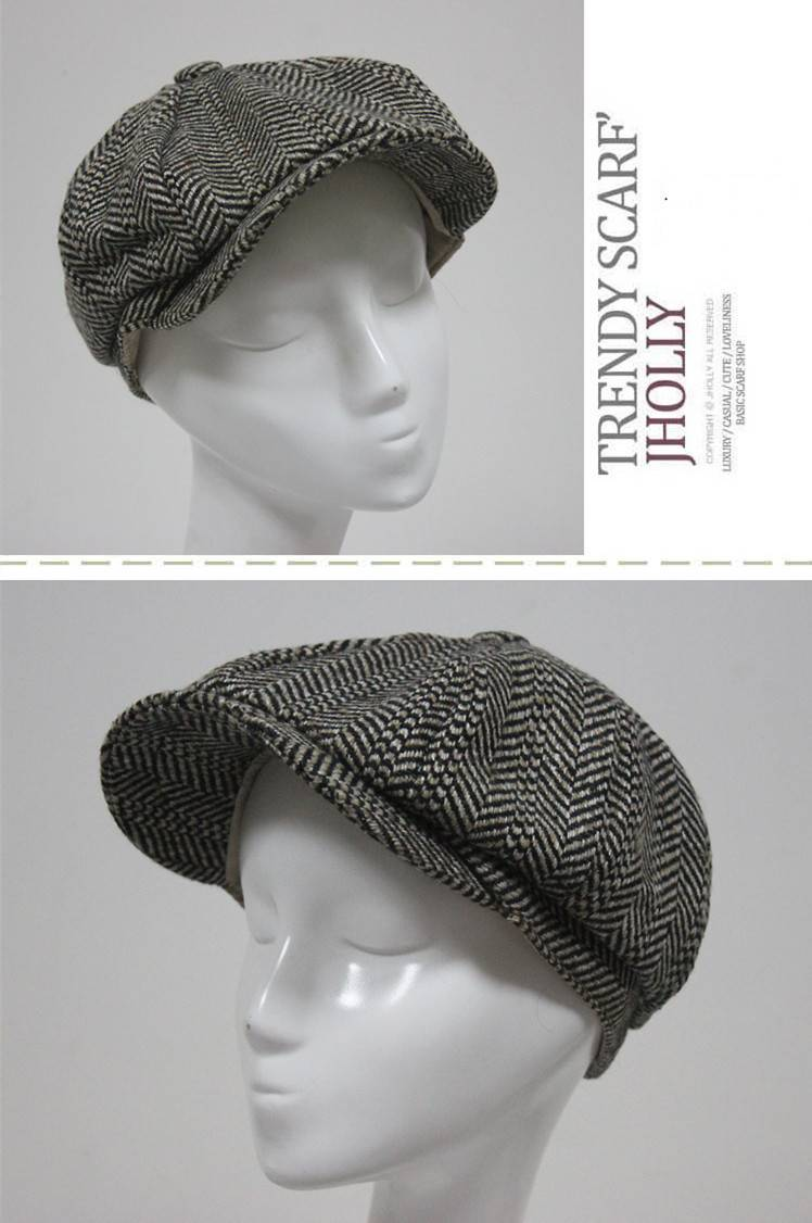 High-quality Designer Woolen Octagonal Hats/newsboy Hats/berets/baseball Caps/outdoor Men's And Women's Hats/painter Hats_voghion.com
