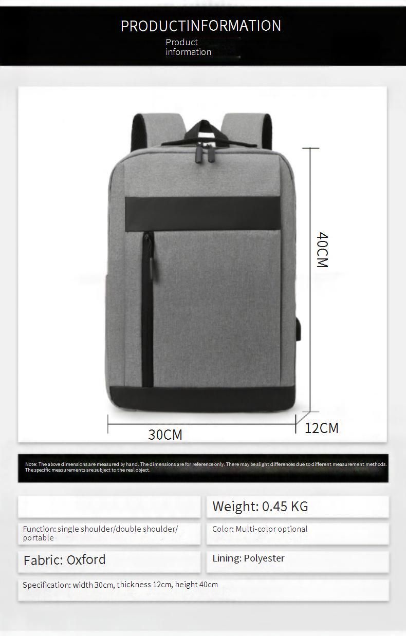 Women's Bags Schoolbag Middle School Students New New Simple Computer Backpack Business Men Waterproof Outdoor Backpack_voghion.com