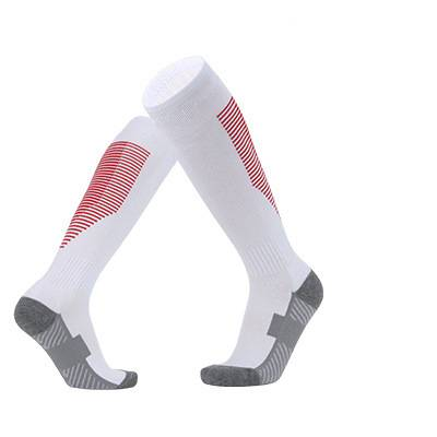 Football Socks Colored Terry Cloth Bottom Children's Soccer Socks, Adult Over The Knee Non Slip Socks, Long Striped Soccer Sports Socks_voghion.com