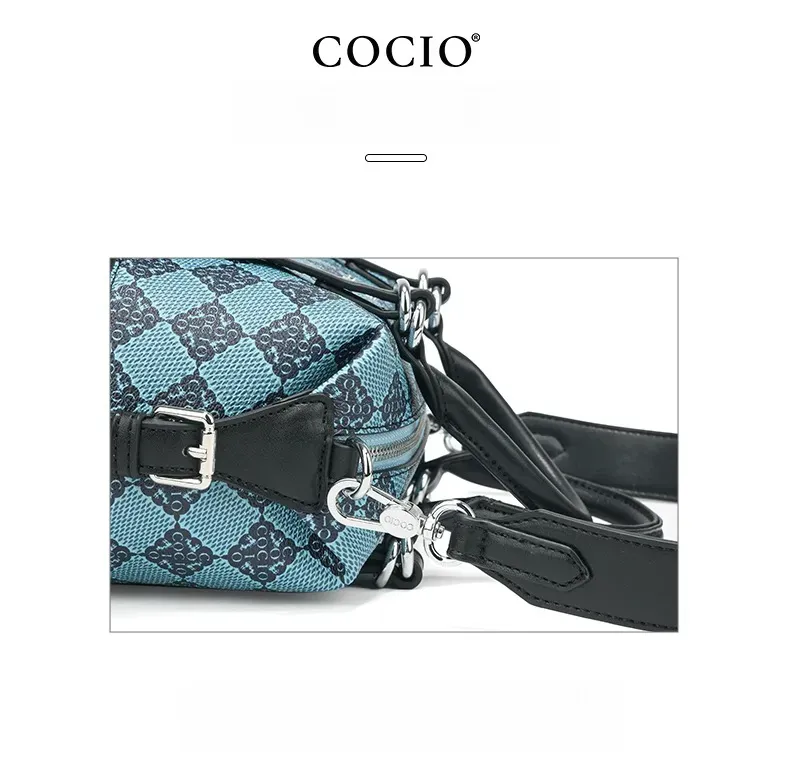 COCIO Designer Shoulder Affordable Luxury New Underarm Simple Versatile Spring And Summer Vintage Boston Women's Bag_voghion.com