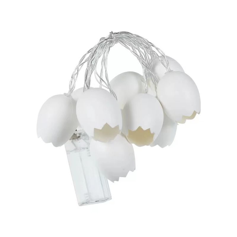 Easter Cracked Egg Light String Led Egg Colored Light Flashing Light String Light Christmas Birthday Party Decoration Light_voghion.com