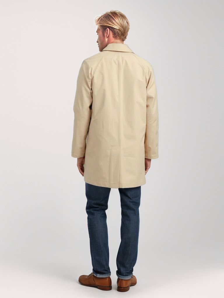 Herenkleding Lente en herfst Nieuwe lange mouwen Windjack Korte mouwen Heren revers Slim Fit Single Breasted Casual Commuter Jack_voghion.com