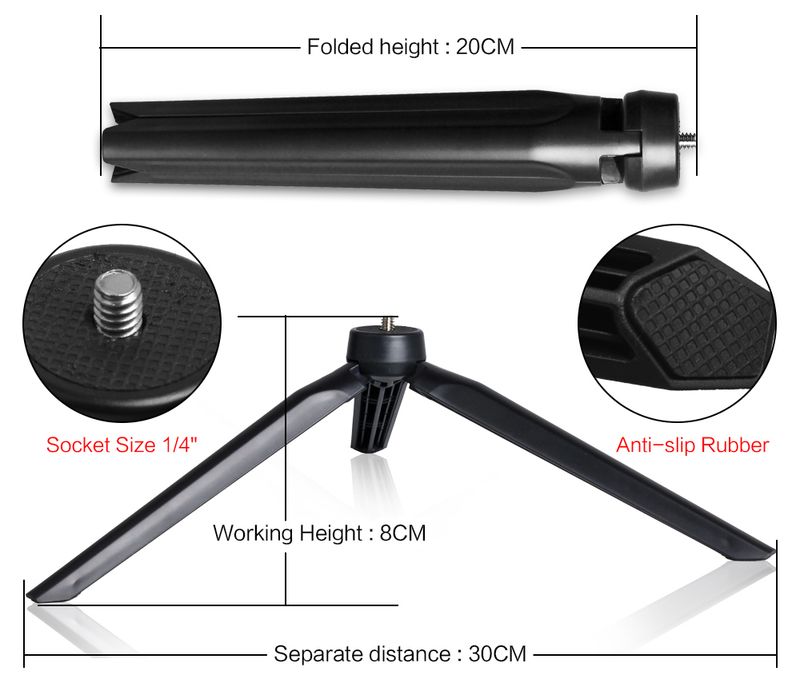 10 inch LED-licht Fotografie Selfieverlichting met statief voor smartphone YouTube Make-up Video Studio Ringlamp_voghion.com