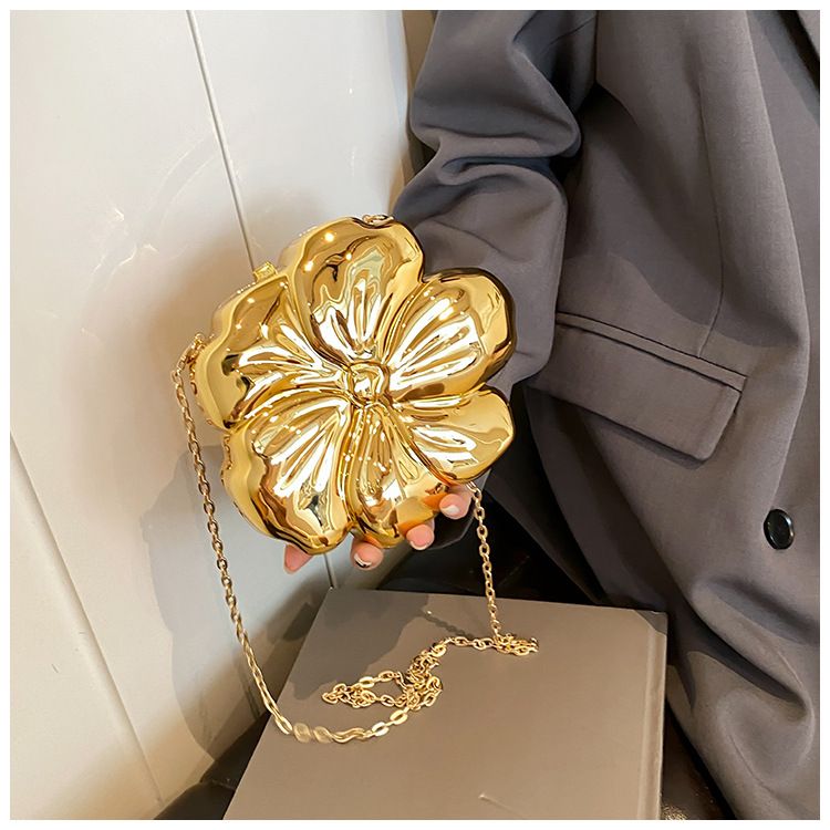 Borse a tracolla da donna, borsa a fiori, borsa con specchio galvanico, borsa artigianale, borsa a tracolla fresca e dolce, borsa a tracolla Beautiful Girl Box_voghion.com