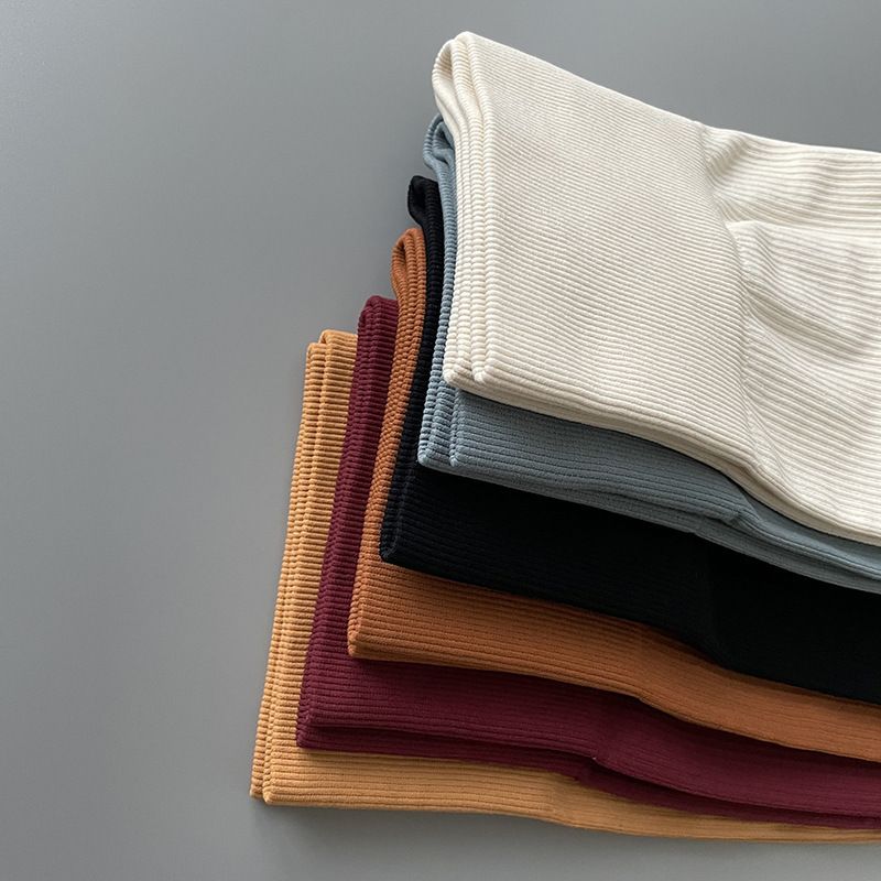 Leggings a coste senza cuciture con reggiseno integrato - Pantaloni da yoga a vita alta per donna, collant elasticizzati in nylon per l'allenamento, abbigliamento sportivo casual estivo_voghion.com