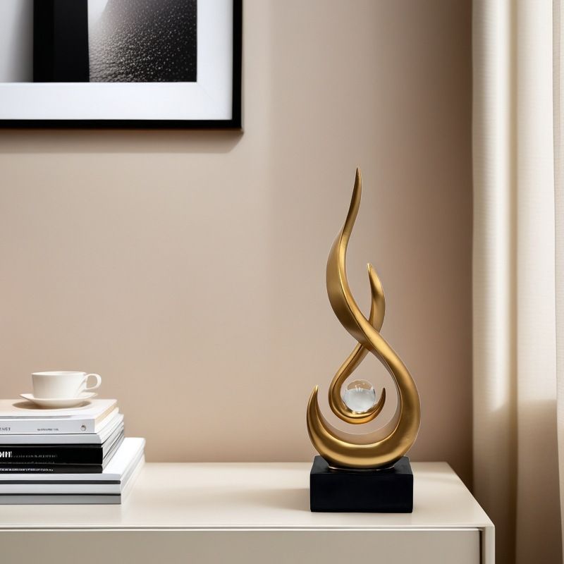 Creative High-End Flame Play Bead Ornament Suitable For Gifts Living Room Wine Cabinet Dation Soft Furnishing Home_voghion.com