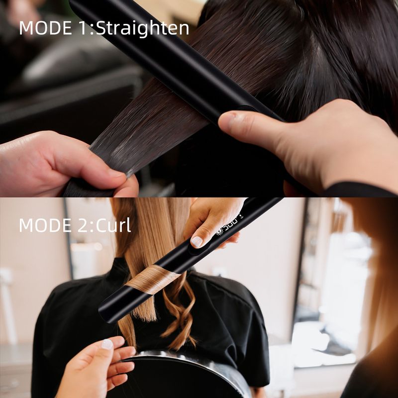 Household Styling And Board, Dual-purpose Electric Clip Curler, Negative Ion High-temperature Vibration Hair_voghion.com