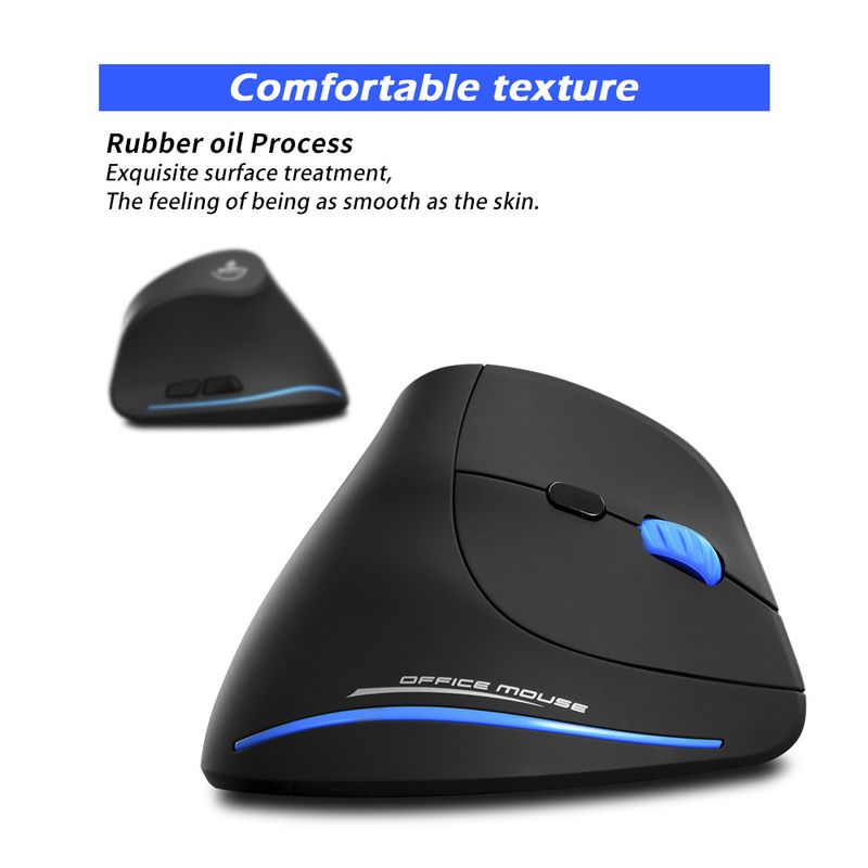Digitex Digitex ZELOTES F-35A Wireless Bluetooth Charging Vertical Grip Ergonomic Anti Hand Office Mouse_voghion.com