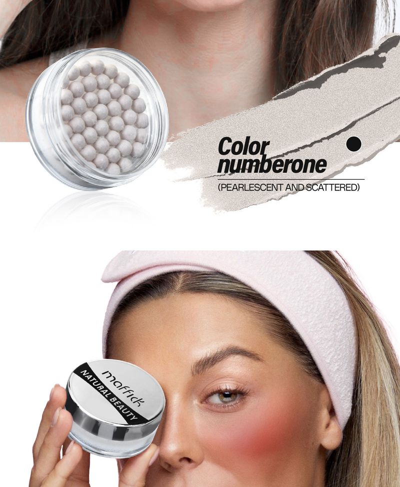 Blush MAFFICK Eye Shadow Blush Ball Delicate High Gloss Pearlescent Eye Shadow Ball_voghion.com