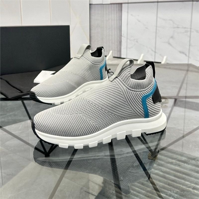 1:1 Brand Original Box Summer New Men's Mesh Breathable Slip-On Casual Versatile Lightweight Lazy Shoes_voghion.com