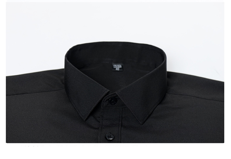 Camicie da uomo a maniche lunghe 2025, abbigliamento formale da lavoro, camicetta sociale, camicie elastiche da uomo, vestibilità slim fit, camicia da uomo_voghion.com