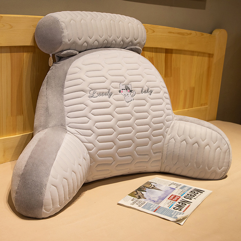 Ice cold mat, large cushion, sofa, bedside soft bag, backrest, office chair, neck protection cushion, tatami backrest cushion_voghion.com