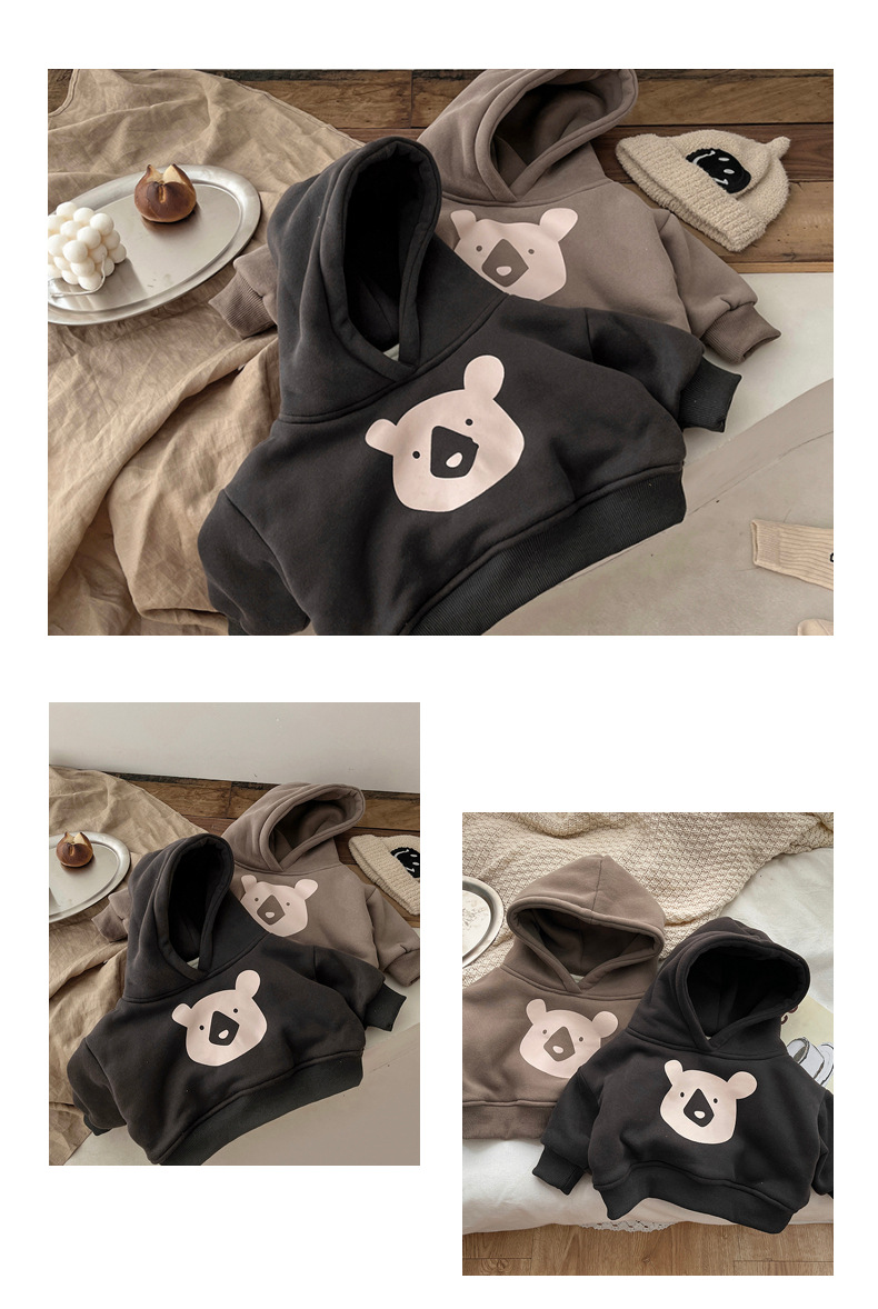 Baby clothing Infants and young children outfitting hoodie boys and girls baby loose hoodie children fashionable coat tide_voghion.com
