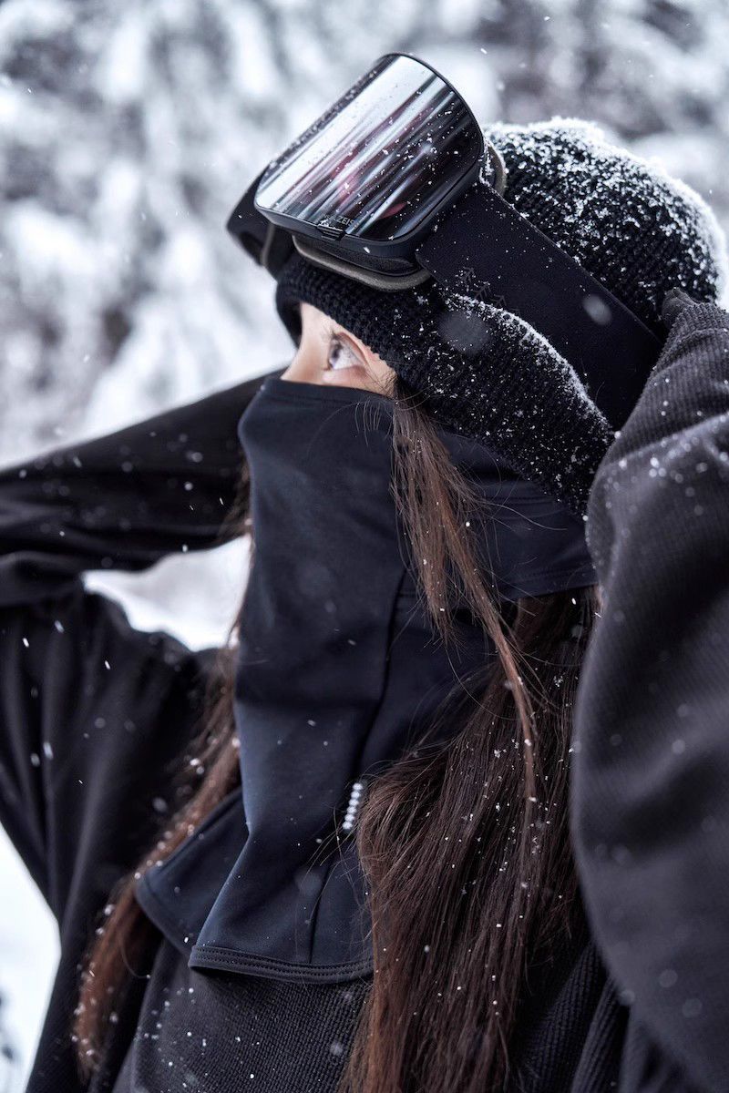 Maschera da ciclismo, protezione invernale per il viso, copricapo caldo, fascia protettiva antivento, sciarpa da sci, protezione per il collo_voghion.com
