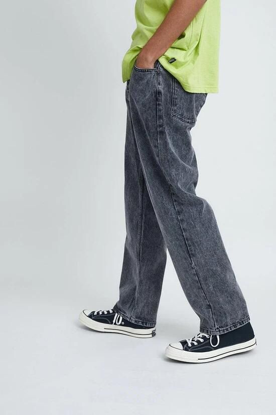 Jeans da uomo di alta qualità, casual, larghi, a gamba dritta, nuovo stile_voghion.com