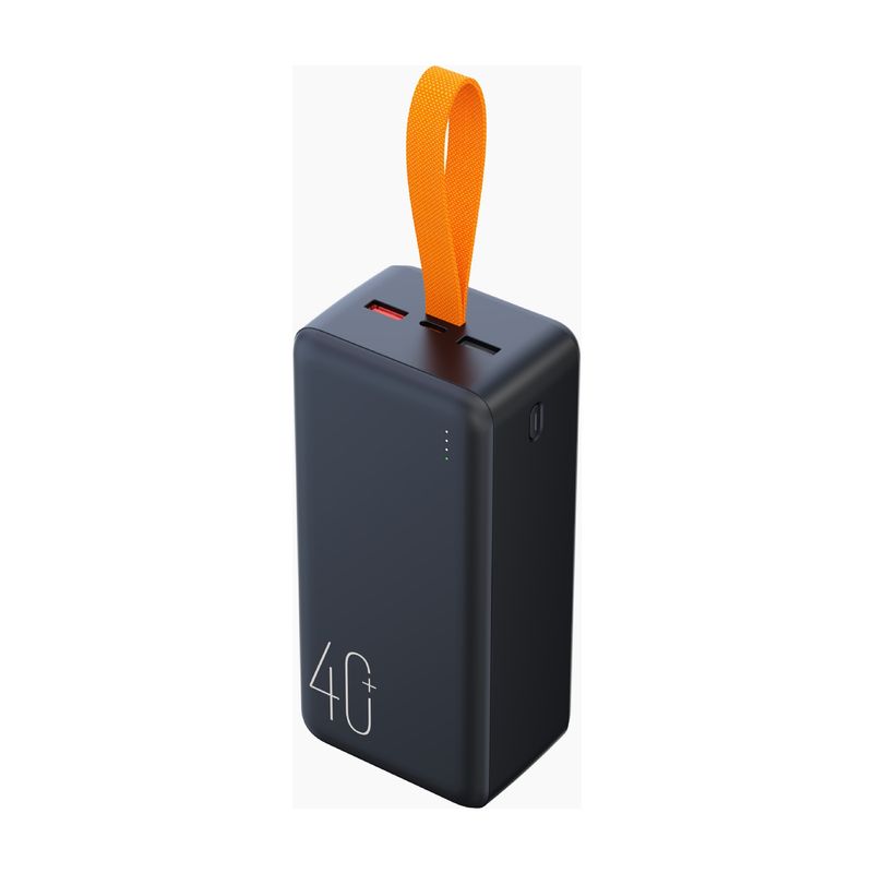 50704555550<=3 22.5W Fast Charging Lanyard 40000mAh Bank Mobile Power Supply With Dual Cable LOGO Business_voghion.com