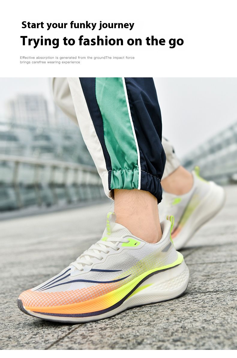 Nuove scarpe da corsa per coppie con piastra in carbonio esplosiva e suono di attrito, scarpe da ginnastica ammortizzanti per maratona da donna per studenti maschi_voghion.com