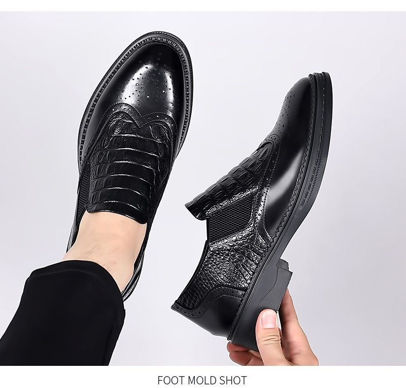 Voyage Cross-Border Dropshipping 2025 Primavera e Autunno Retro British Low-Top Genuine Derby Uomo Suola Spessa Casual Pelle_voghion.com