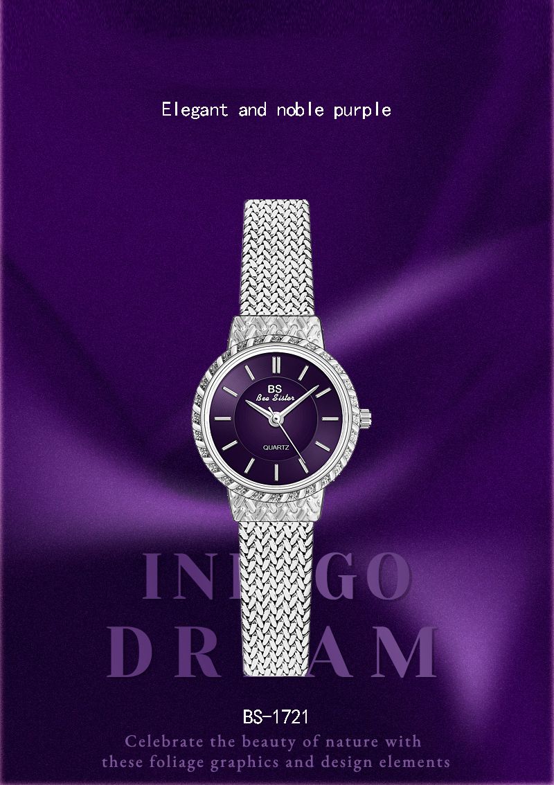 Ny klokke for kvinner med liten urskive i rustfritt stål, sølvfarget kvarts, minimalistisk klokke, dameklokke, elegant, uformelt armbåndsur for kvinner_voghion.com