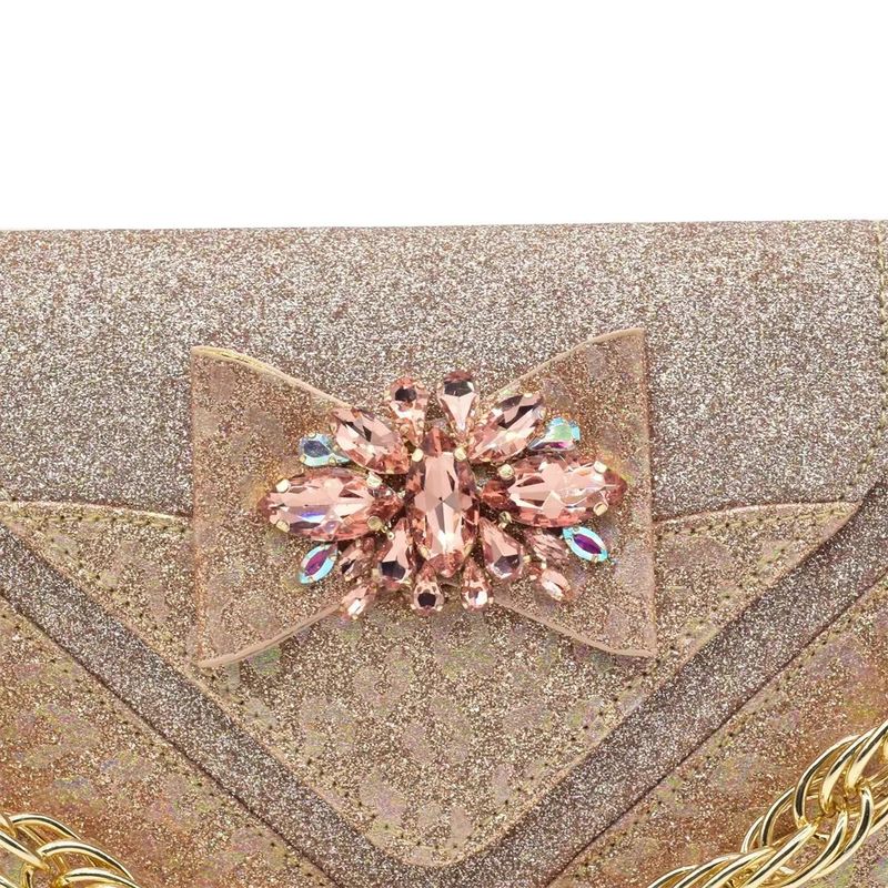 Shoe bag matching fabric splicing leopard print road wedding party formal wear daily commute_voghion.com